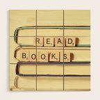 Read Books Wood Wall Art Gallery Image 1