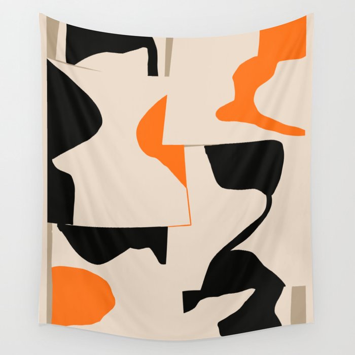 Minimalist 69 Wall Tapestry Gallery Image 1