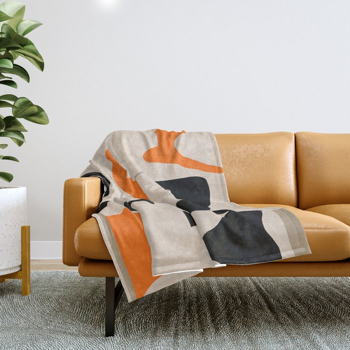 Minimalist 69 Throw Blanket Gallery Image 1