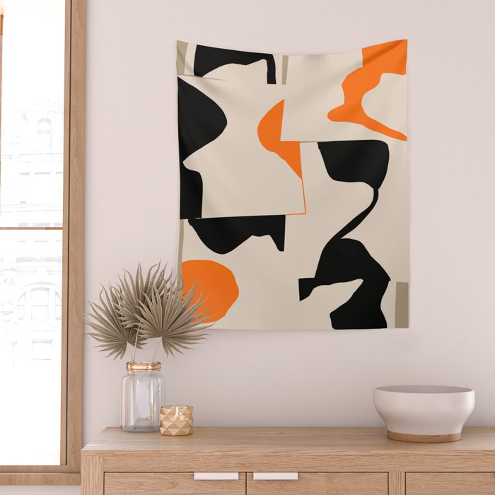 Minimalist 69 Wall Tapestry Gallery Image 2