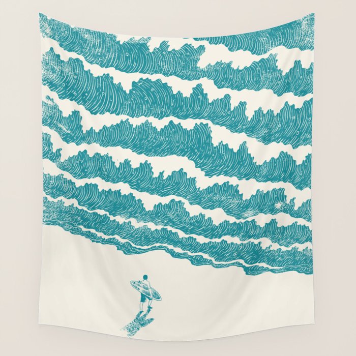 To the sea Wall Tapestry Gallery Image 4