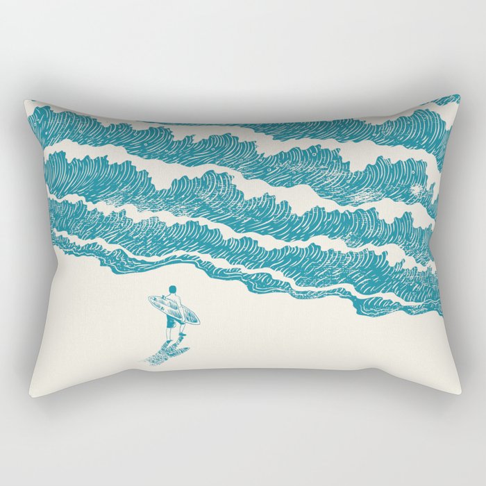 To the sea Rectangular Pillow Gallery Image 1