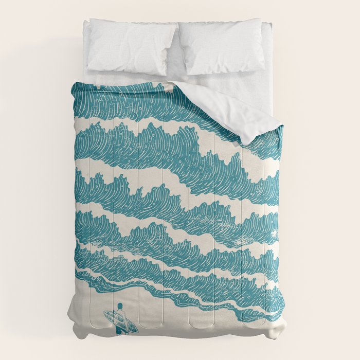 To the sea Comforter Gallery Image 6