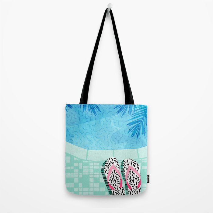 Go Time - resort palm springs poolside oasis swimming athlete vacation topical island summer fun Tote Bag Gallery Image 2