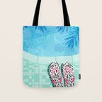 Go Time - resort palm springs poolside oasis swimming athlete vacation topical island summer fun Tote Bag Gallery Image 1