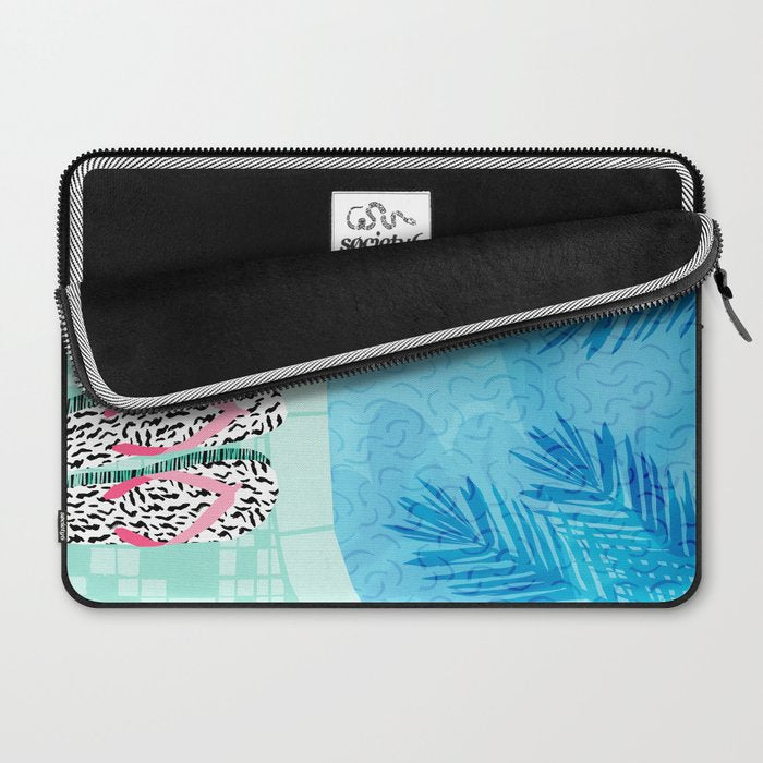 Go Time - resort palm springs poolside oasis swimming athlete vacation topical island summer fun Laptop Sleeve Gallery Image 2