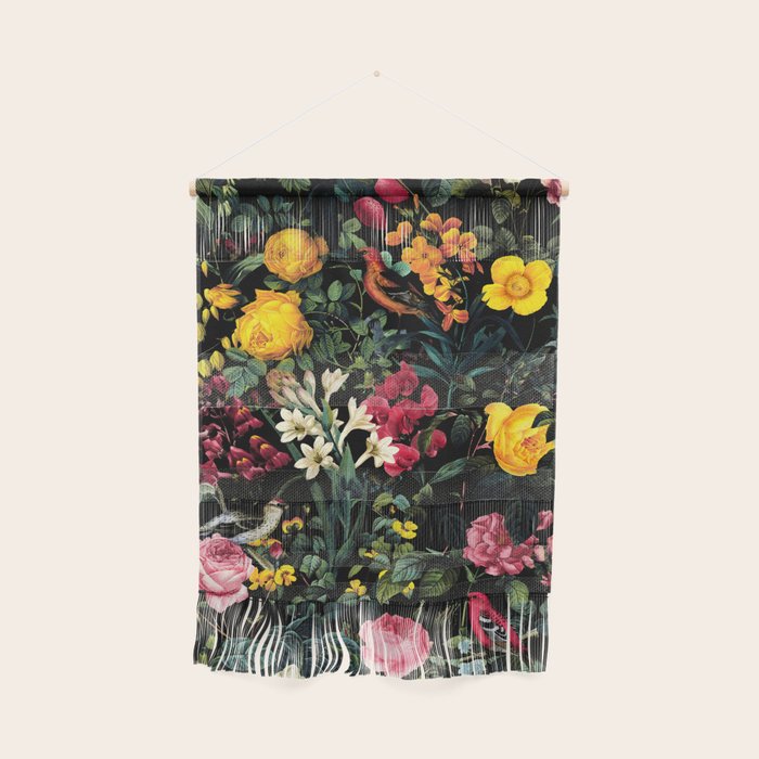 Floral and Birds Pattern Wall Hanging Gallery Image 1