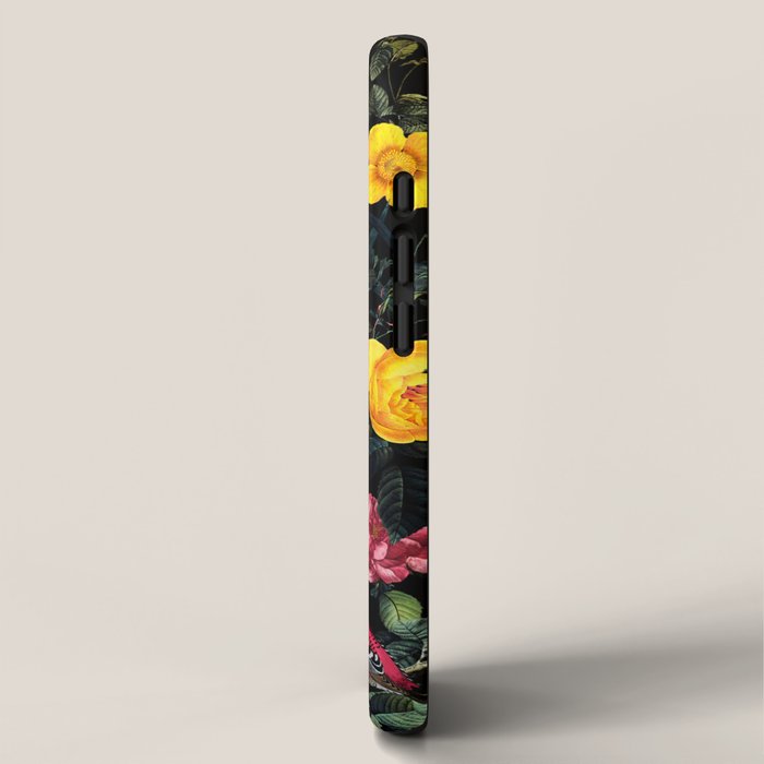 Floral and Birds Pattern iPhone Case Gallery Image 2