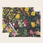 Floral and Birds Pattern Placemat Gallery Image 1