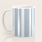 Classic Stripes XXXVI - Natural Blue  Coffee Mug Gallery Image 3