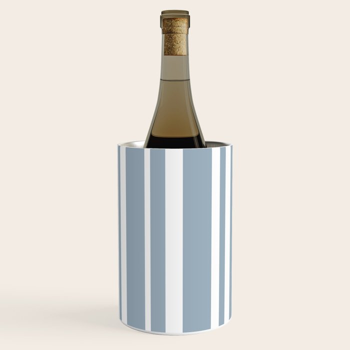 Classic Stripes XXXVI - Natural Blue  Wine Chiller Gallery Image 3