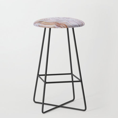 Crazy Lace Agate Stool Gallery Image 1
