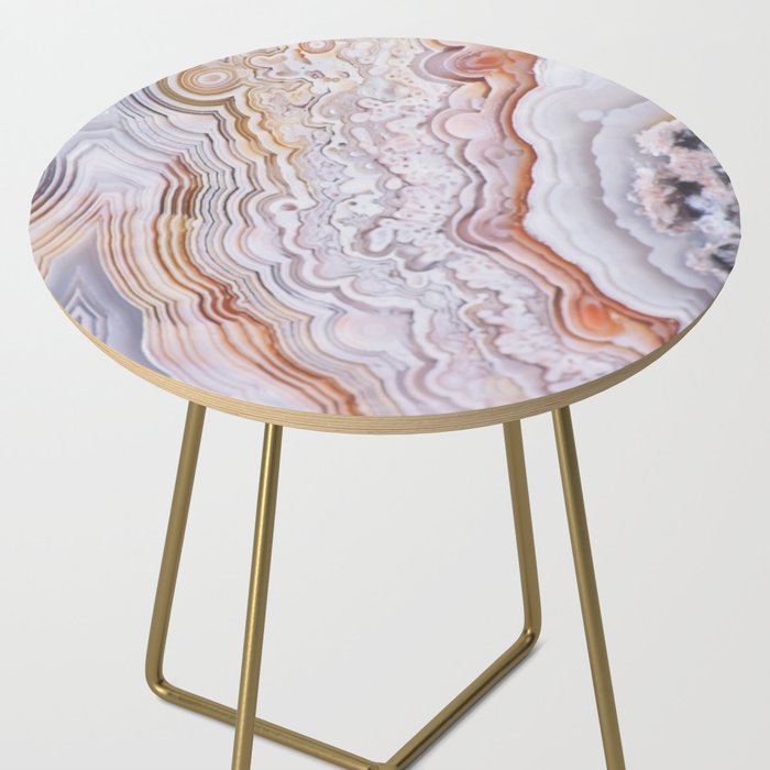 Crazy lace agate Side Table Gallery Image 2