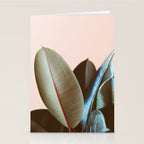 Ficus Elastica #1 Stationery Card Gallery Image 2