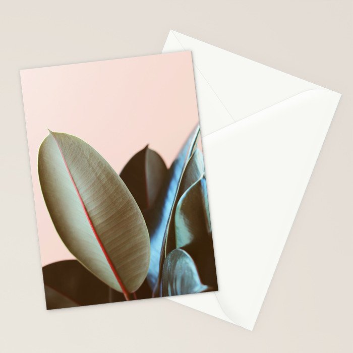 Ficus Elastica #1 Stationery Card Gallery Image 2