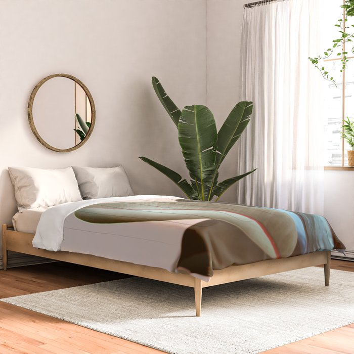 Ficus Elastica #1 Comforter Gallery Image 2
