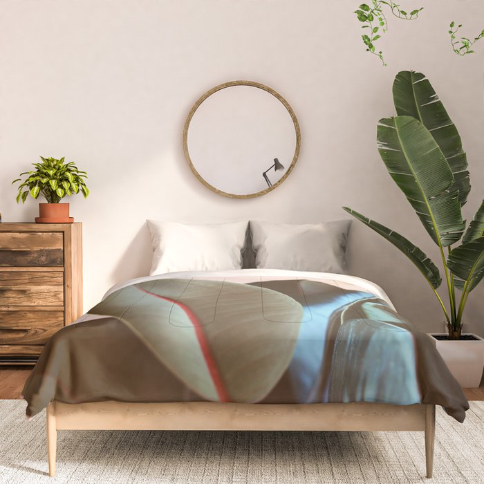 Ficus Elastica #1 Comforter Gallery Image 3