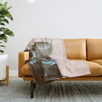 Ficus Elastica #1 Throw Blanket Gallery Image 1