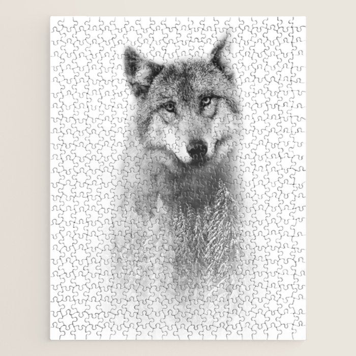 The Wolf and the Forest Jigsaw Puzzle Gallery Image 1