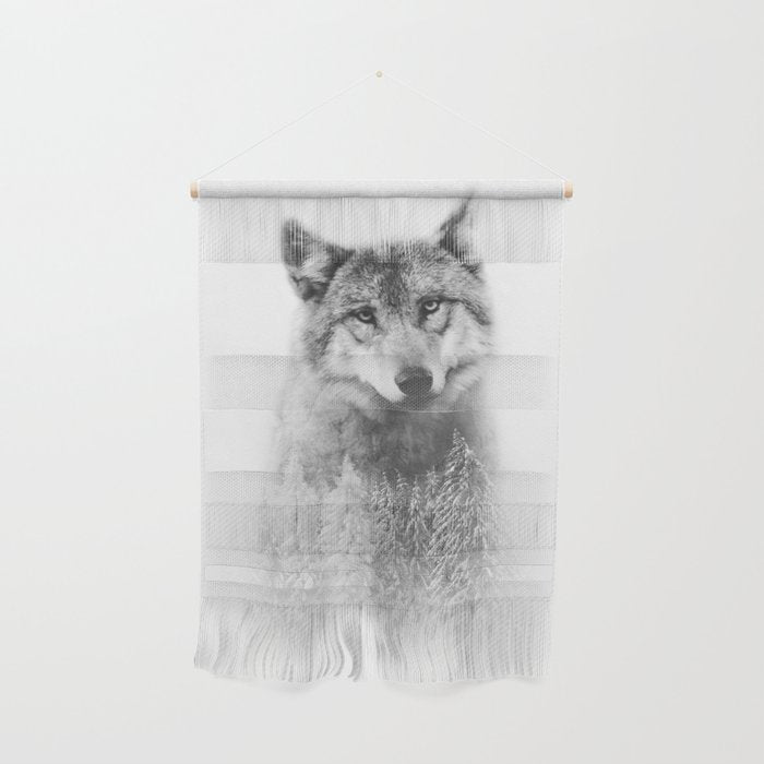 The Wolf and the Forest Wall Hanging Gallery Image 1