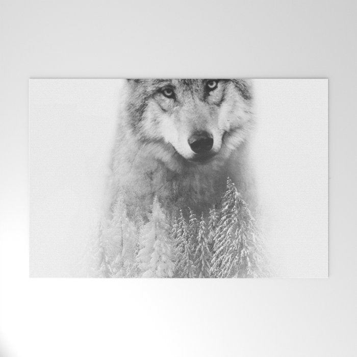 The Wolf and the Forest Welcome Mat Gallery Image 1