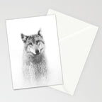 The Wolf and the Forest Stationery Card Gallery Image 2