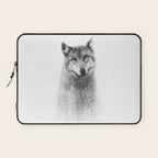 The Wolf and the Forest Laptop Sleeve Gallery Image 1