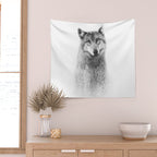 The Wolf and the Forest Wall Tapestry Gallery Image 2