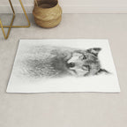 The Wolf and the Forest Rug Gallery Image 1