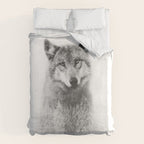 The Wolf and the Forest Duvet Cover Gallery Image 6