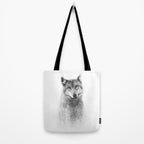 The Wolf and the Forest Tote Bag Gallery Image 2