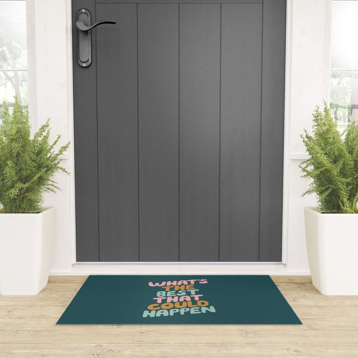 Whats the Best that Could Happen Welcome Mat Gallery Image 3