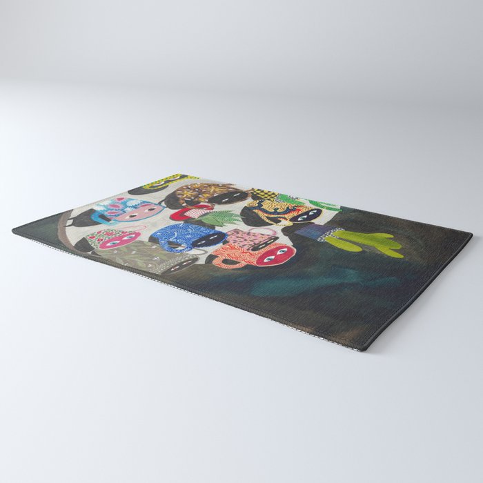 Suspicious mugs Rug Gallery Image 3