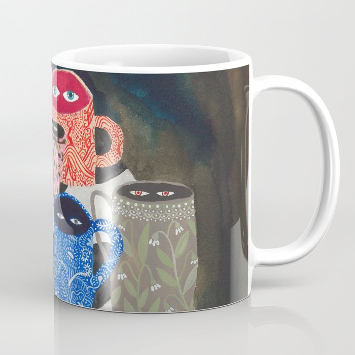 Suspicious mugs Coffee Mug Gallery Image 1