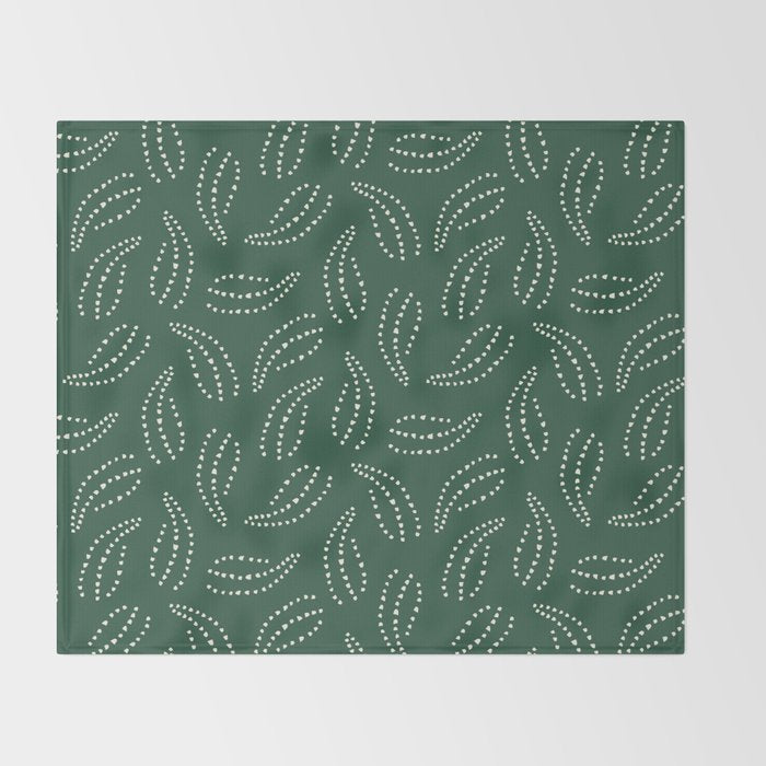 Prairie Milkweed Throw Blanket Gallery Image 2