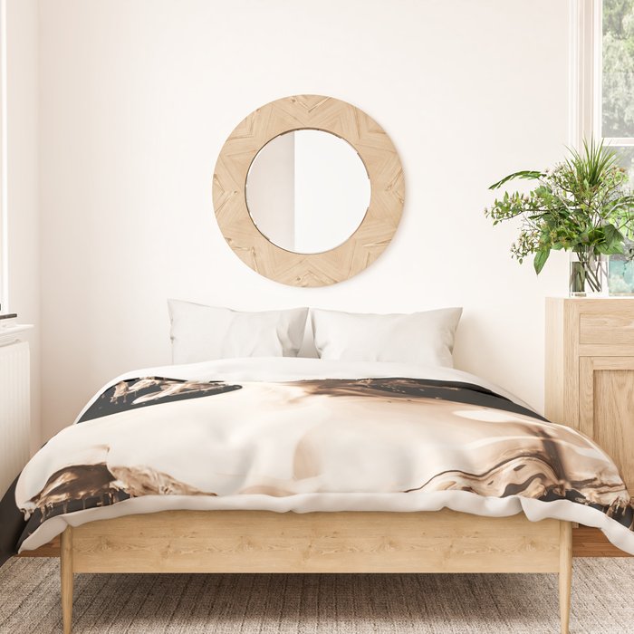 Bronze Medusa Duvet Cover Gallery Image 3