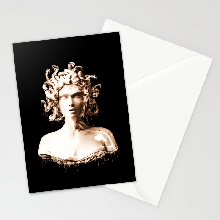 Bronze Medusa Stationery Card Gallery Image 2