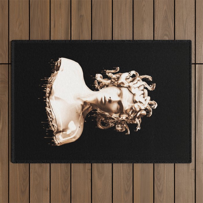 Bronze Medusa Outdoor Rug Gallery Image 1