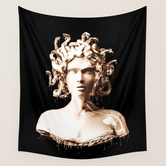 Bronze Medusa Wall Tapestry Gallery Image 4
