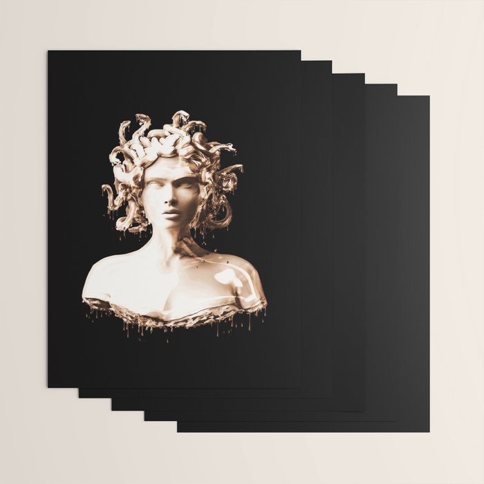 Bronze Medusa Wrapping Paper Gallery Image 3