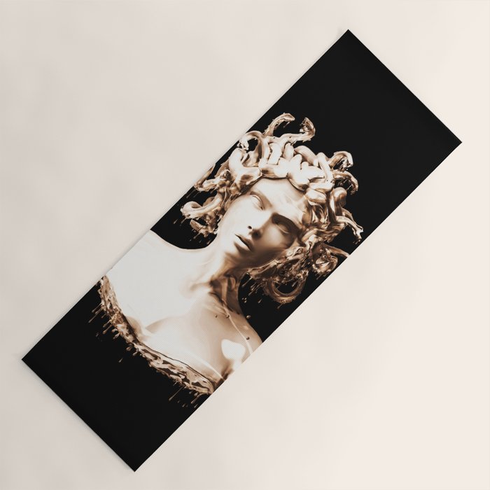 Bronze Medusa Yoga Mat Gallery Image 1