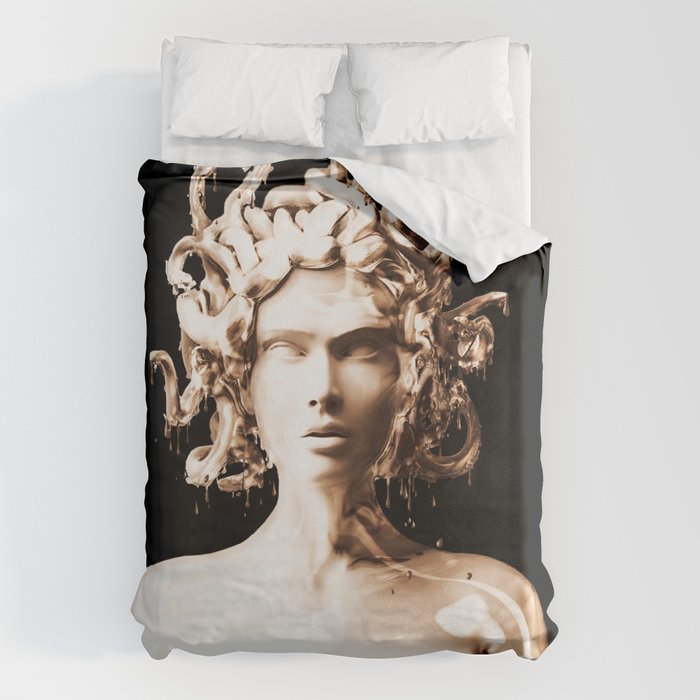 Bronze Medusa Duvet Cover Gallery Image 6