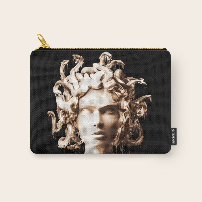 Bronze Medusa Carry All Pouch Gallery Image 1