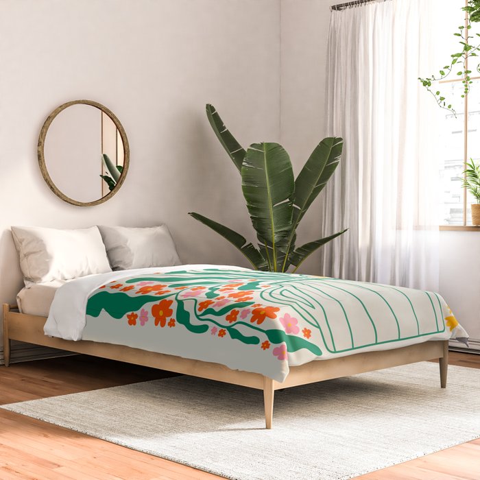 Flower Market 05: Los Angeles Comforter Gallery Image 2