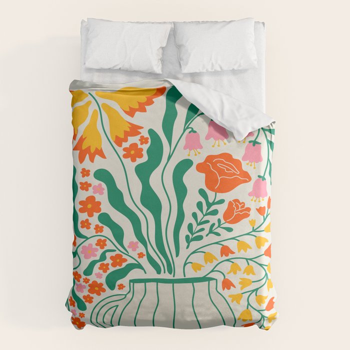 Flower Market 05: Los Angeles Duvet Cover Gallery Image 6