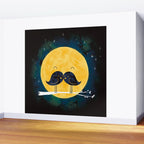 Moonstache Wall Mural Gallery Image 2