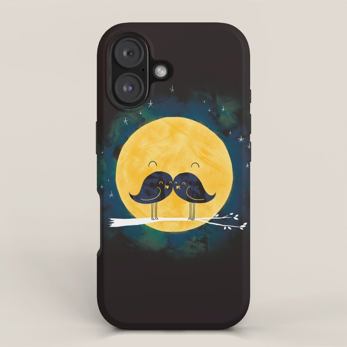 Moonstache iPhone Case Gallery Image 1