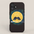 Moonstache iPhone Case Gallery Image 1