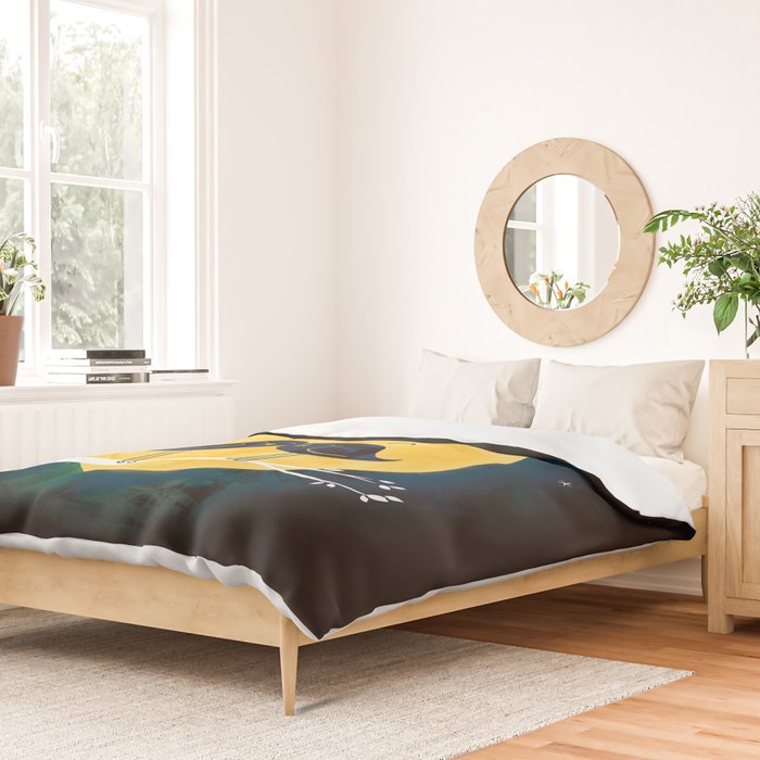 Moonstache Duvet Cover Gallery Image 2