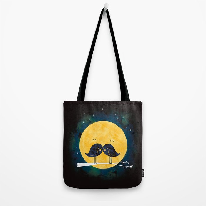 Moonstache Tote Bag Gallery Image 2